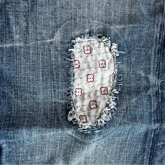 True Religion Men’s Denim Jeans 33x33 Straight Flap Nat Mega T Red - Picture 13 of 15